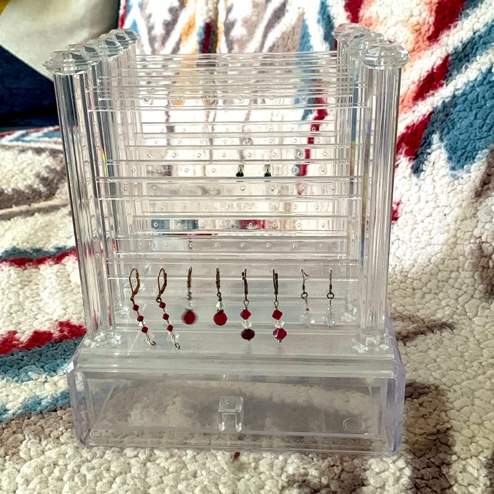 Five Shelf Earring Holder